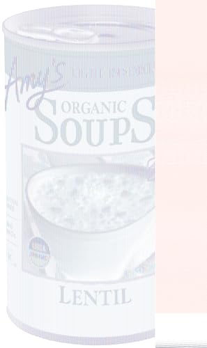Image 1 of Default Title for the product Amy's Soup Vegan Lentil Canned Soup (6 Pack) 14.5 oz