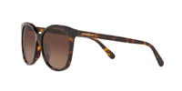 Thumbnail for Coach HC8271U Universal Fit Sunglasses, Dark Tortoise/Dark Brown Gradient Polarized, 57 mm