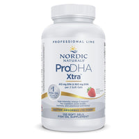 Thumbnail for Nordic Naturals ProDHA 1000, Strawberry - 120 Soft Gels - 1660 mg Omega-3 - High-Intensity DHA Formula for Neurological Health, Mood & Memory - Non-GMO - 60 Servings