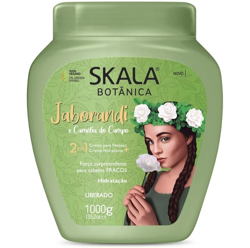 Skala Botânica Jaborandi Scarabotanica Jabolange 2 in 1 Hair Treatment 1000g