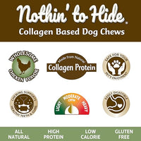 Thumbnail for Fieldcrest Farms Nothin' to Hide Twist Stix, Chicken Flavor, Easily Digestible, Supports Skin, Coat, Joints & Muscles, for Moderate Chewers Under 15lbs, 50 Pieces