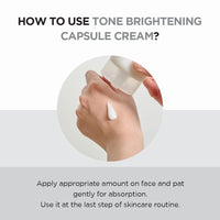 Thumbnail for SKIN1004 Tone Glowing Capsule Cream, 75ml, Korean Face Moisturiser with Madewhite, Niacinamide & Tranexamic Acid, Hydrating Face Cream with Madagascar Centella, Korean Skincare