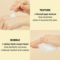 Thumbnail for numbuzin No.2 Cleansing Foam | Deep Clean Fresh Cream Cleanser | Foam Cleanser, Gentle Exfoliation, Deep Cleansing, Natural Ingredients | Blackheads, Excess Oil, Dead Skin Cells | 4.05 fl. oz.