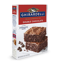 Thumbnail for GHIRARDELLI Double Chocolate Premium Brownie Mix, 18 oz Box
