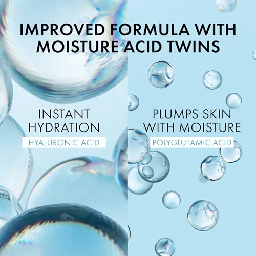 Vichy Mineral 89 Booster, Pure Hyaluronic Acid Serum for Face with Polyglutamic Acid for Skin Barrier Repair, Plumps & Hydrates, Lightweight Hydrating Serum, Oil-Free, Non-Sticky, 1.01 Fl Oz