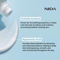 Thumbnail for NIDA Youthful Formula™ Ultimate Moisturizing Cream | Centella Asiatica, Niacinamide, Hyaluronic Acid, Collagen | Wrinkles, Fine Lines, Dark Spots, Dry Skin, Redness | 3.38 fl. oz., 100ml (Old Formula)