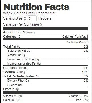 Jeffs Natural Whole Golden Greek Peperoncini, 12 Ounce -- 6 per case.