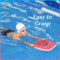 Thumbnail for HeySplash Swim Kickboard for Kids, Swimming Kickboard Cute Pattern Swim Training Aid for Children, Pool Exercise Equipments for Beginning Swimmers Safety Swim Board Auxiliary, Rose Red