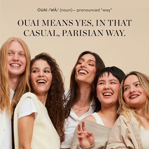 OUAI Wave Spray Travel Size - Coconut Oil & Rice Protein Texturizing Mist for Beach Waves, Volume & Shine - Paraben-Free, Safe for Color & Keratin-Treated Hair (1.7 fl oz)