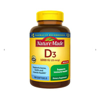 Thumbnail for Vitamin D3, 300 Softgels, Vitamin D 1000 IU (25 mcg) Helps Support Immune Health, Strong Bones and Teeth, & Muscle Function, 125% of the Daily Value for Vitamin D in Only One Daily Softgel