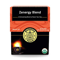 Thumbnail for Image 1 of Default Title for the product Buddha Teas Zenergy Blend - OU Kosher, USDA Organic, 18 Bleach-Free Tea Bags