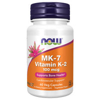 Thumbnail for Now Foods MK-7 Vitamin K-2 100 mcg 60 vcaps