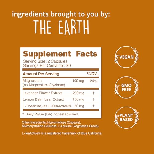 Image 2 of Happy Healthy Hippie Lighten Up Weightloss Supplement (MetabolaidTM + Chromium) & Be Grounded Stress Relief Supplements