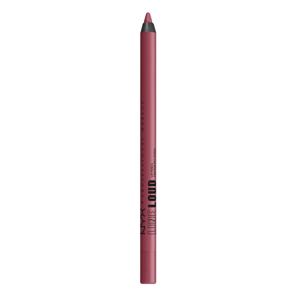 NYX PROFESSIONAL MAKEUP Line Loud Lip Liner, Longwear and Pigmented Lip Pencil with Jojoba Oil & Vitamin E - Goal Getter (Deep Raspberry)