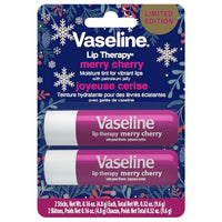 Thumbnail for Vaseline Lip Therapy Stick Twin Pack – Merry Cherry Holiday Limited Edition (2-Pack)