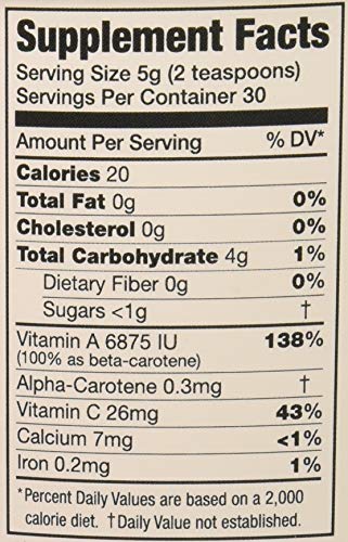 GREEN FOODS Organic Carrot Essence, 6.8 OZ