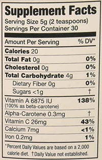 Thumbnail for GREEN FOODS Organic Carrot Essence, 6.8 OZ