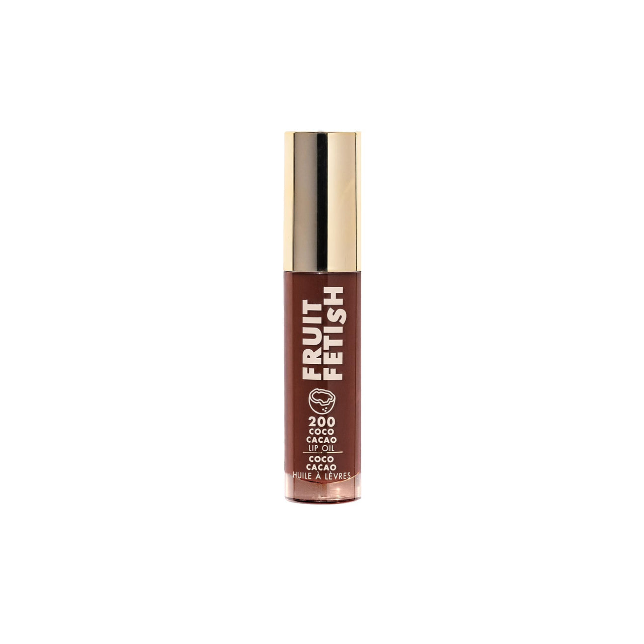Milani Fruit Fetish Lip Oil with Vitamin E for Instant Hydration, Fruit Extract Infused Lip Treatment and Moisturizing Lip Gloss - Coco Cacao