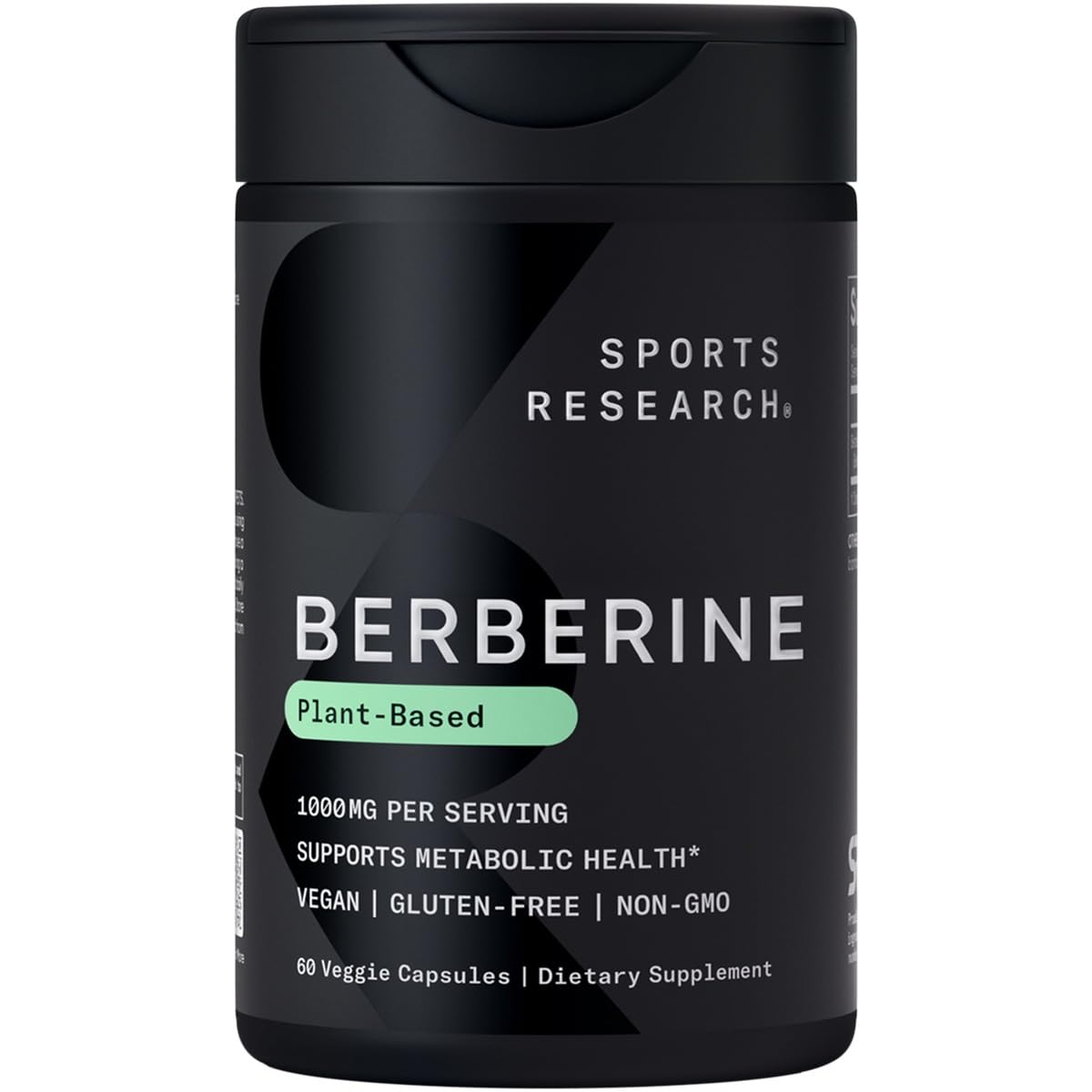 Sports Research® Body Wellness Pack - Vegan Berberine & Vitamin D3 + K2 Supplements complemented by Triple Strength Omega-3 Fish Oil with EPA & DHA Fatty Acids (One Softgel per Day Recommended)