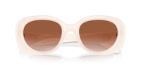 Thumbnail for COACH Sunglasses HC 8391 U 580513 Cr609 Milky Cloud Brown Gradie