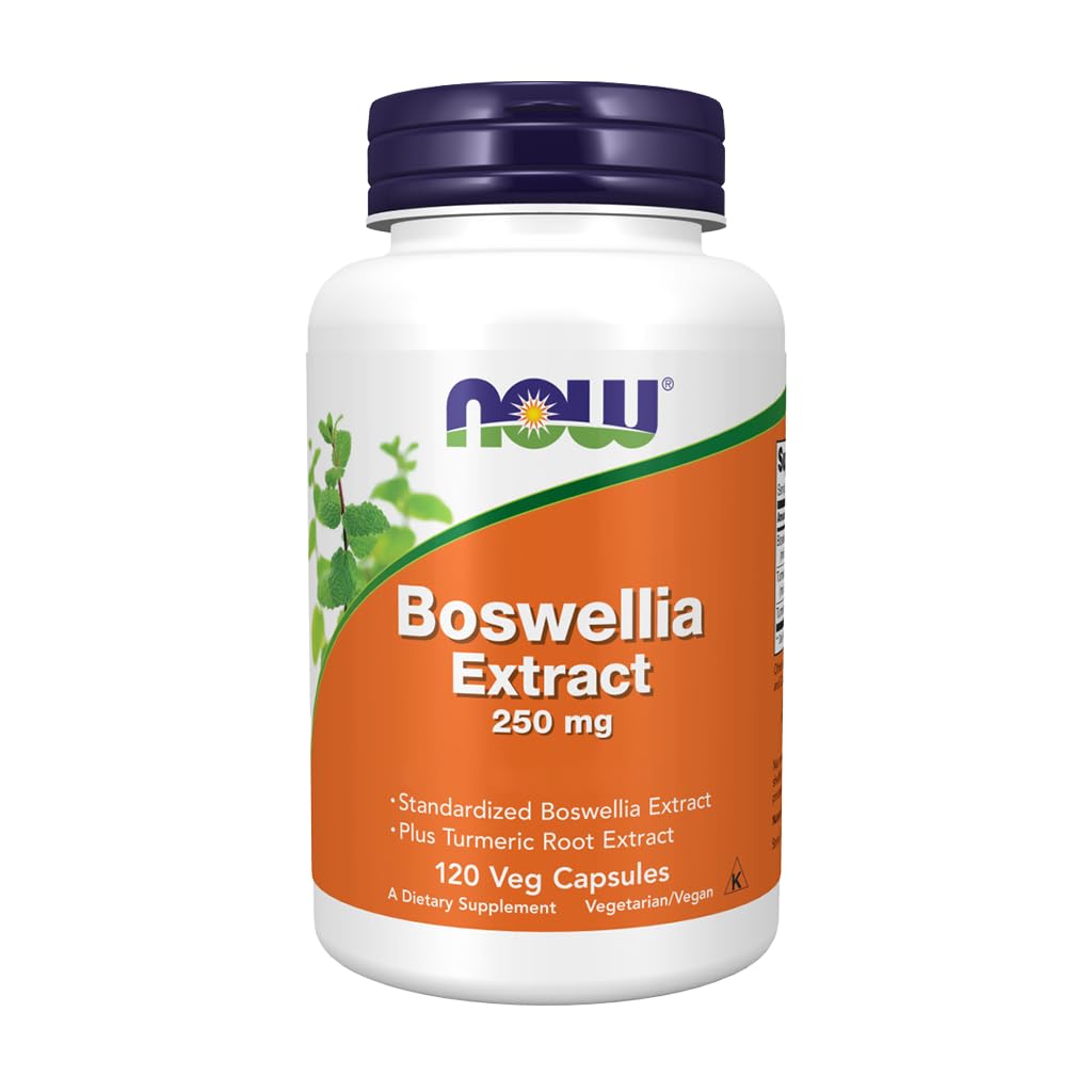NOW Foods, Boswellia Extract, 250 mg, 120 Veg Capsules