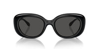 Thumbnail for COACH Sunglasses HC 8391 U 500287 Cr609 Black Grey Solid