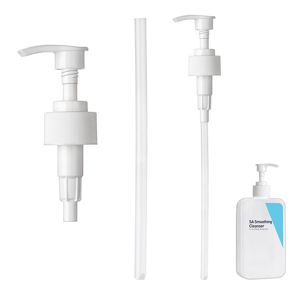 2 Pcs Pump Lid for CeraVe Daily Moisturizing Lotion and Foaming Facial Cleanser, Replacement Pump Lid Compatible with CeraVe Cleanser