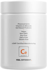 Thumbnail for Codeage Clearhead Echinacea+ Supplement - Echinacea, Schisandra, Feverfew, Coptis, American Ginseng, Astragalus, Garlic, Probiotics, Vitamins C & D3, Zinc, Selenium - Clear Head Vitamin - 90 Capsules