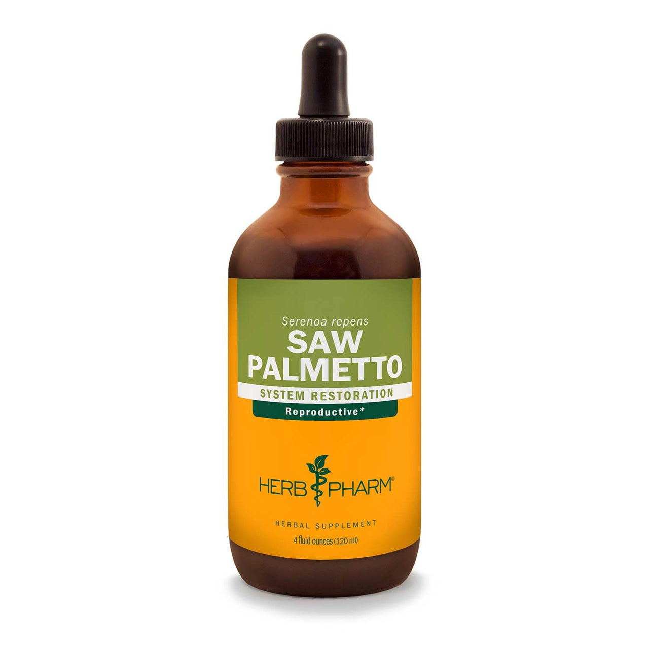 Herb Pharm Saw Palmetto Berry Liquid Extract for Prostate Support - 4 Ounce