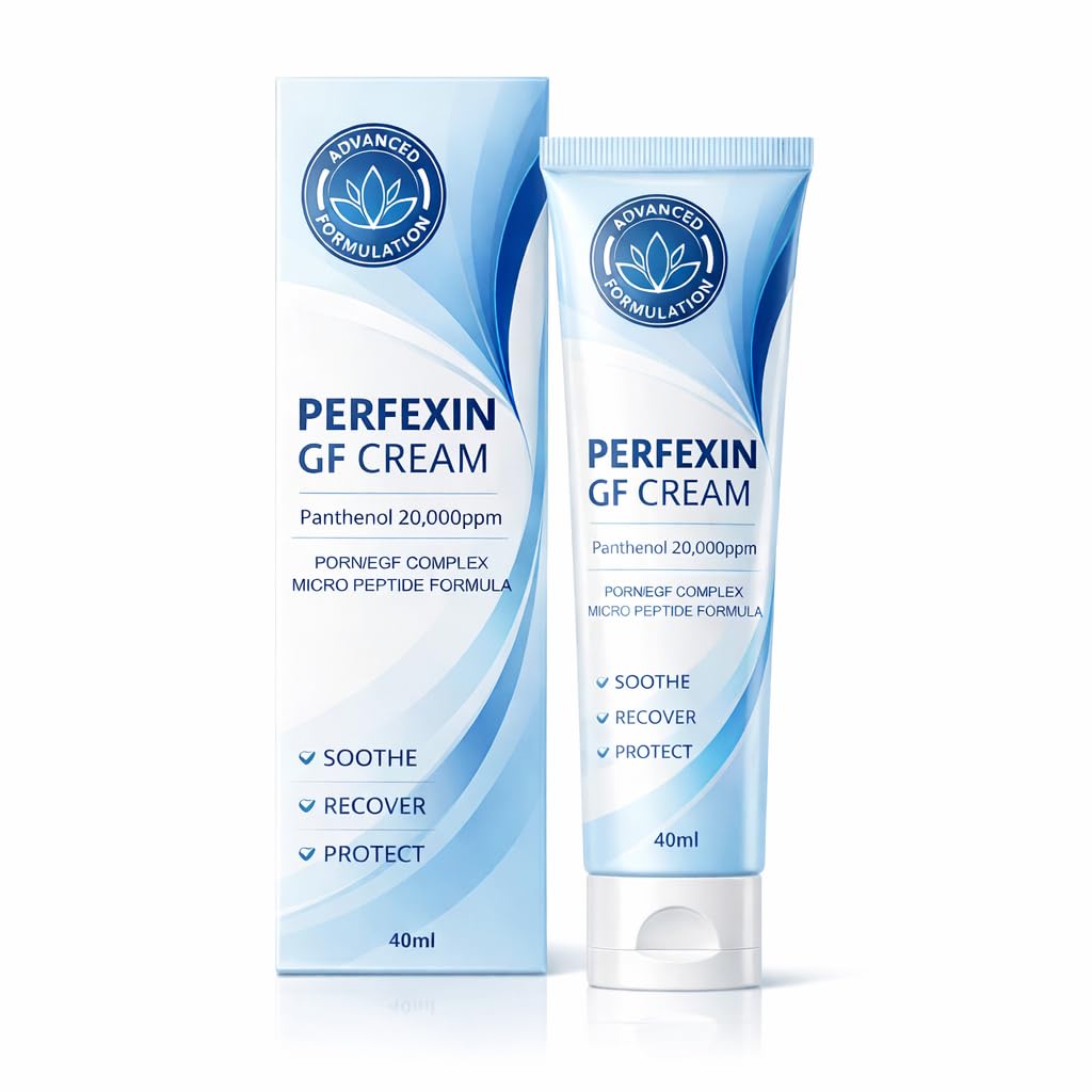 PERFEXIN GF Cream | Contains Panthenol 20,000ppm | DRN/EGF Complex Face Cream | Soothing & Hydrating | Supports Skin Barrier | 40ml