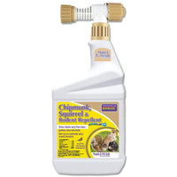 Thumbnail for Bonide Chipmunk, Squirrel & Rodent Repellent, 32 oz Ready-to-Spray for Outdoor Use, Deter from Lawn & Garden