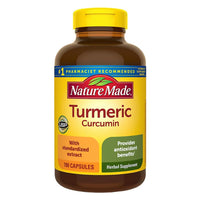 Thumbnail for Nature Made Turmeric Curcumin with Standardized Extract, Herbal Supplement Provides Antioxidant Benefits, 180 Capsules