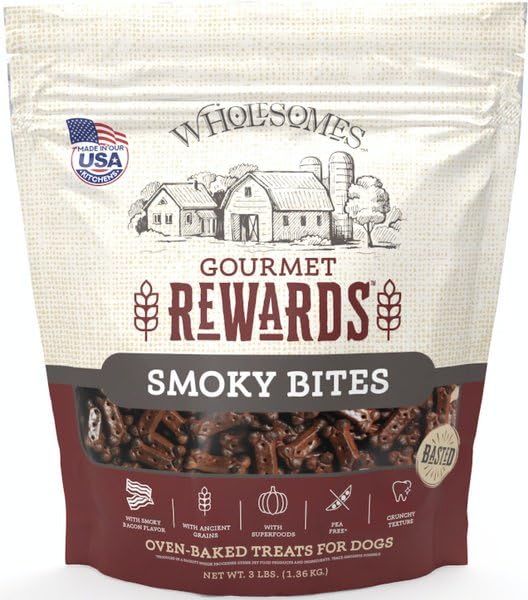 Sportmix Wholesomes Gourmet Rewards Dog Treats (Smoky Bites / 3 lb)