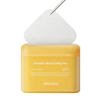 Thumbnail for MEDIHEAL Vitamide Brightening Pad - Vegan Face Hypoallergenic Pads with Niacinamide, Sea Buckthorn - Radiance Boosting Pads for Clear, Illuminating Skin 100 Pads