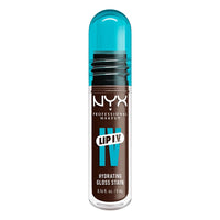 Thumbnail for NYX PROFESSIONAL MAKEUP Lip IV Hydrating Glossy Lip Stain with 12HR Hydration - Espresso Soak (Brown)