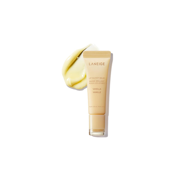 LANEIGE Lip Glowy Balm Vanilla: Hydrate, Glossy, Lightweight, Moisturize & Tint with Shea Butter