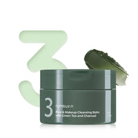Thumbnail for numbuzin No.3 Pore & Makeup Cleansing Balm with Green Tea and Charcoal | Quick & Easy Cleansing, Reduces Blackheads, No Fragrance, 2.99 oz
