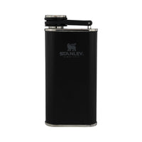 Thumbnail for Stanley Classic Easy Fill Wide Mouth Flask 8 oz | Leakproof Hip Flask | Hinge Connected Never Lose Cap | Insulated Stainless Steel Liquor Container | BPA-Free | Matte Black