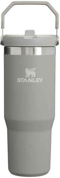 Thumbnail for STANLEY IceFlow Stainless Steel Tumbler - Vacuum Insulated Water Bottle for Home, Office or Car Reusable Cup with Straw Leak Resistant Flip Cold for 12 Hours or Iced for 2 Days, Ash, 30 OZ / 0.89 L