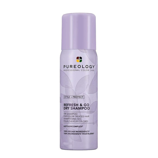 Pureology Style + Protect Refresh & Go Dry Shampoo | For Oily, Color-Treated Hair | Volumizing & Protective Dry Shampoo | Silicone-Free | Vegan | Updated Packaging | 1.2 Oz. |