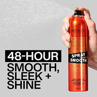 Thumbnail for Redken Spray Smooth Anti Frizz Hair Spray | Frizz Control and Heat Protection | Instant Smoother | With Citric Acid | Paraben, Sulfate & Silicone-Free| 2 Oz