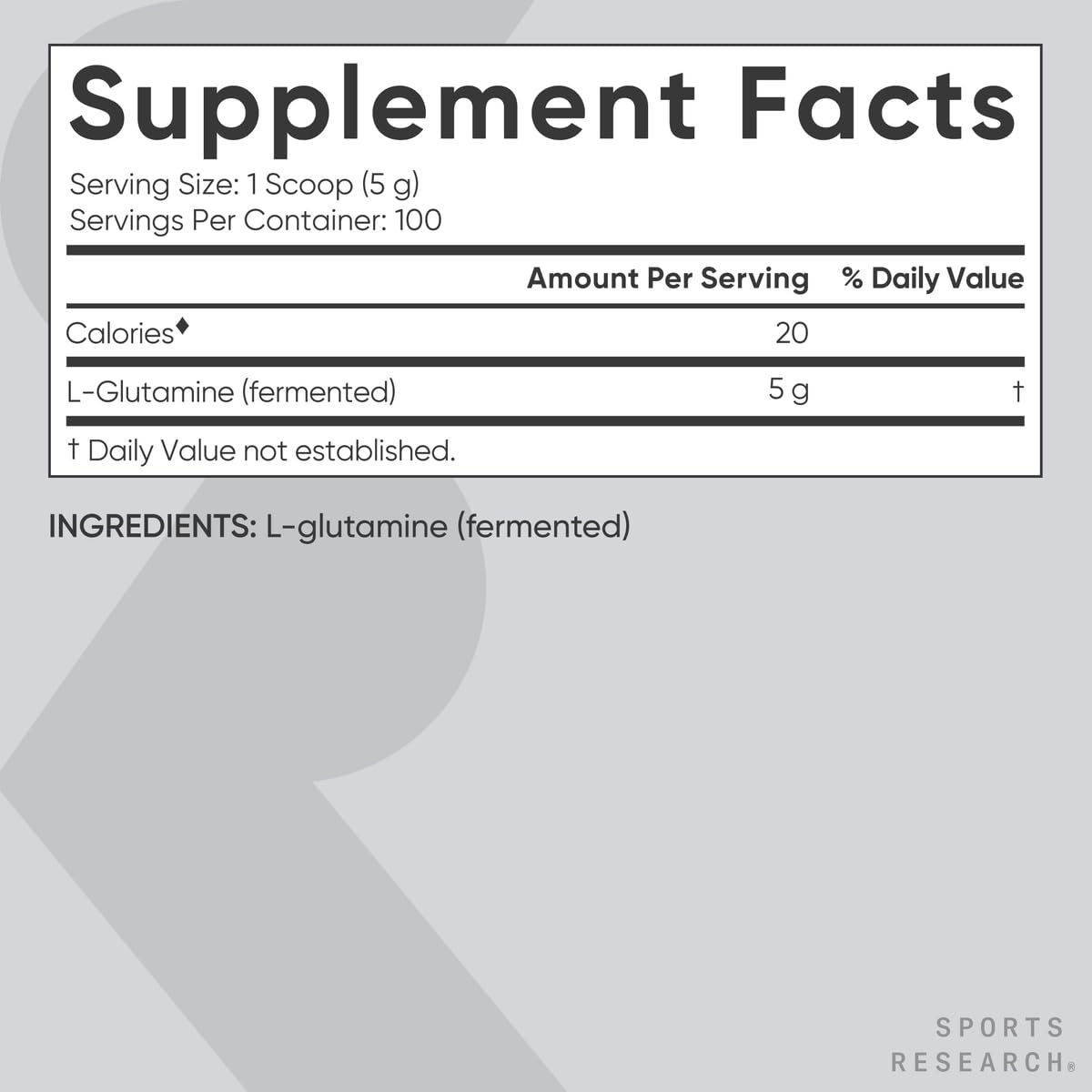 Sports Research L-Glutamine (1.1 lbs), Sugar-Free Naturally Flavored Hydrate Electrolytes 16x Variety Packets and Creatine Monohydrate (1.1 lbs)