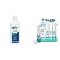 Thumbnail for CloSYS Ultra Sensitive 32oz Mouthwash Bundle with CloSYS 0.31oz Oral Breath Mint Spray (3 Count)