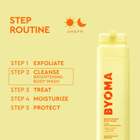 Thumbnail for BYOMA Brightening Body Wash - Creamy Formula with Niacinamide & Azelaic Acid for Dull, Dehydrated Skin - Brightens & Evens Tone - Skin Barrier Repair - 16.9 Fl. Oz