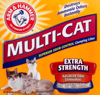 Thumbnail for Arm & Hammer MultiCat Clumping Litter, Scented 20lb Box