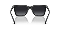 Thumbnail for Coach HC8385U Universal Fit Sunglasses, Black/Grey Gradient Polarized, 54 mm