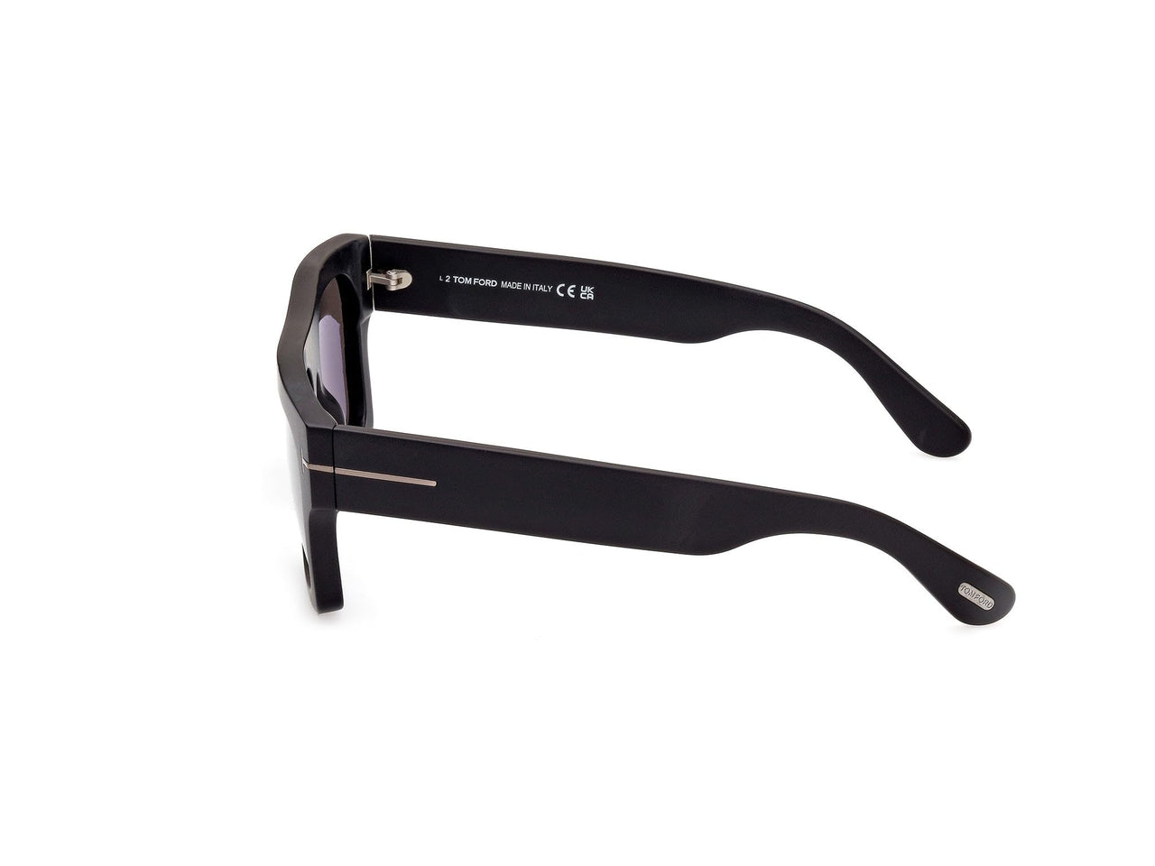 Tom Ford FAUSTO FT 0711-N Matte Black/Smoke 53/20/145 unisex Sunglasses
