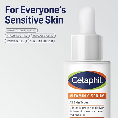 Image 3 of Cetaphil Vitamin C Serum for Dark Spots, Niacinamide, Fragrance Free, 1oz