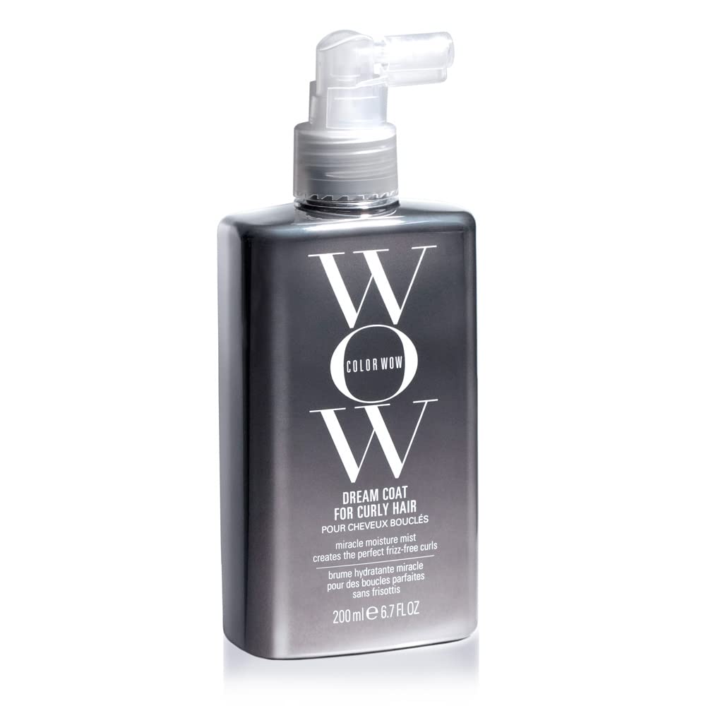 COLOR WOW Dream Coat for Curly Hair â€“ Frizz-Free Curls Made Easy, Moisture-Boosting Spray, Curl-Enhancing Formula
