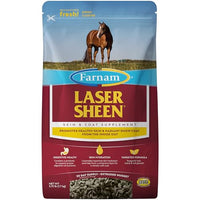 Thumbnail for Farnam Laser Sheen Skin & Coat Supplement for Horses, Promotes Healthy Skin & Radiant Coat from The Inside Out, 3.75 Pounds 30 Day Supply